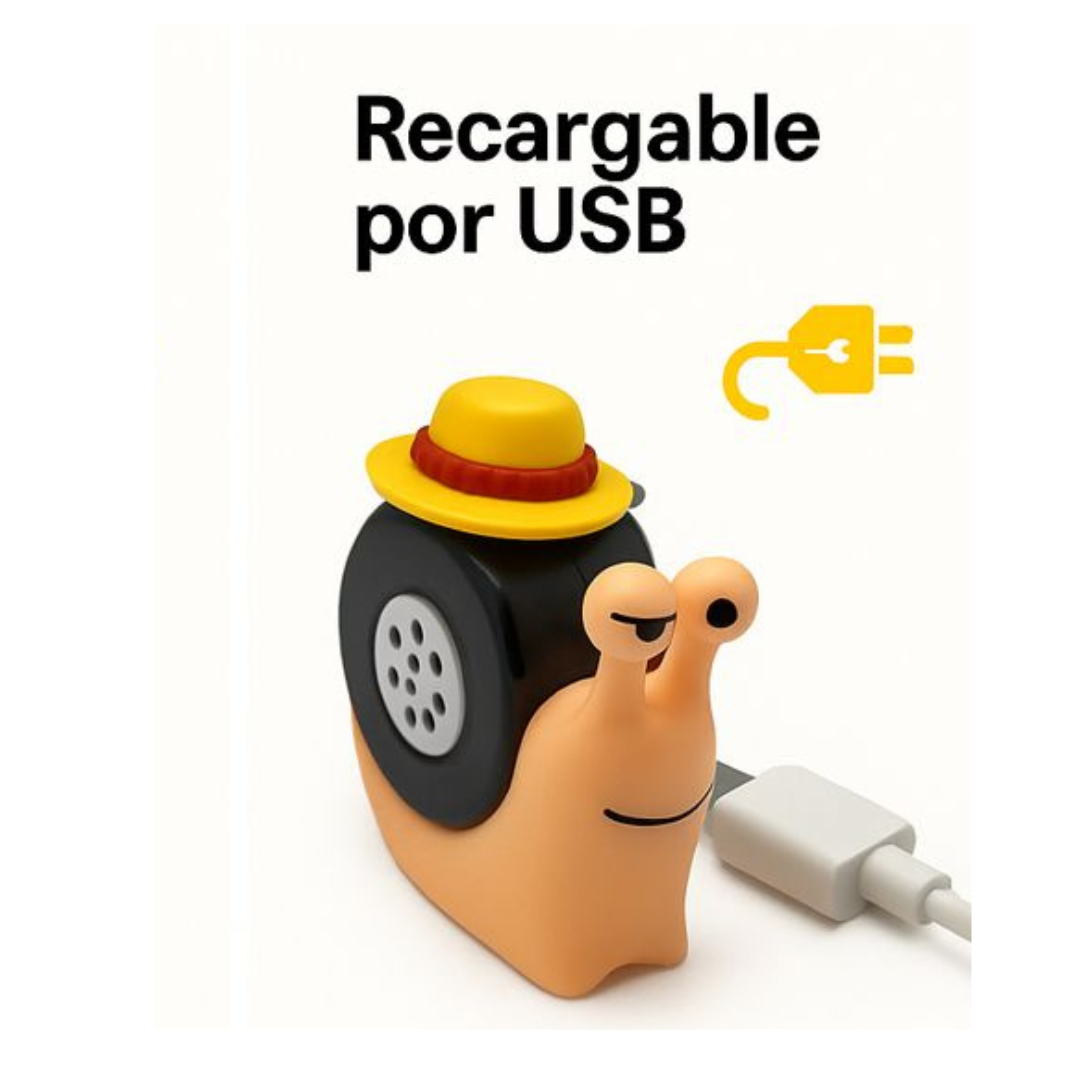 Caracol Llavero con Tono y Grabación de Voz