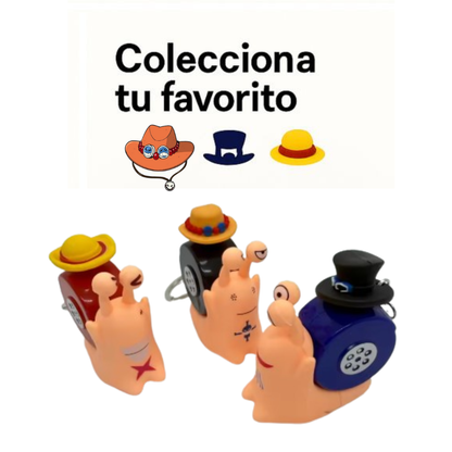 Caracol Llavero con Tono y Grabación de Voz
