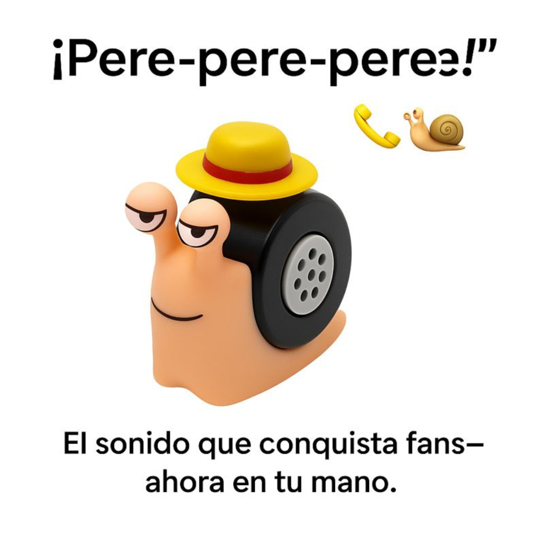 Caracol Llavero con Tono y Grabación de Voz